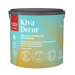 Износостойкий лак для мебели Kiva Decor